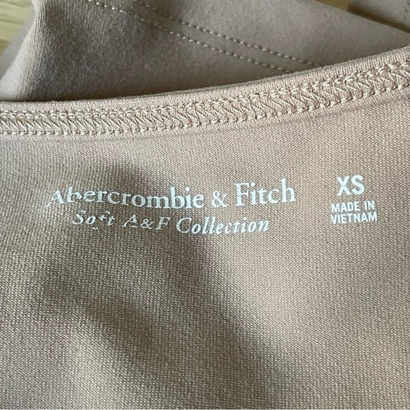 Abercrombie & Fitch Soft Matte Seamless Long-Sleeve Squareneck Top 35697 - Picture 11 of 13